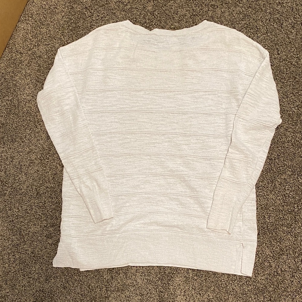 LOFT Cream Knit Sweater - Picture 5 of 6